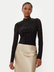 Marciano Guess Body 5RGP03 6218A Czarny Slim Fit. Czarne body i gorsety Marciano Guess, z aplikacjami, z syntetyku, bez ramiączek. Za 579.99 zł.