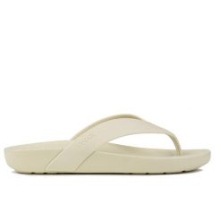 Japonki klapki damskie sportowe Crocs SPLASH FLIP. Brązowe japonki Crocs, bez wzorów, sportowe. W wyprzedaży za 149.00 zł.