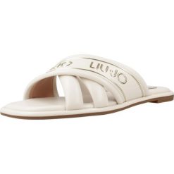 Sandały LIU-JO EX01 IRENE SLIPPER Beżowy. Brązowe sandały Liu Jo, bez wzorów, z syntetyku, sportowe, bez obcasa, bez zapięcia. Za 377.99 zł.