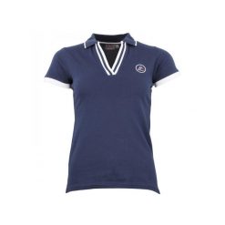 Damska koszulka polo Peak Mountain Asfalte. Czerwone t-shirty sportowe Peak Mountain, s, bez wzorów, z bawełny, bez ramiączek. Za 152.15 zł.
