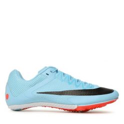 Buty do biegania Nike. Niebieskie buty do biegania Nike, bez wzorów, bez zapięcia, do biegania, nike zoom. Za 349.99 zł.