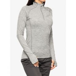 Bluza do biegania damska Inov-8 Train Elite Mid LSZ. Szare bluzy Inov-8, xs, bez wzorów, bez ramiączek, bez kaptura. Za 135.99 zł.