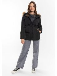 Northwood Kurtka zimowa "Janet" w kolorze czarnym rozmiar: M. Czarne kurtki Northwood, na zimę, m, bez wzorów, z puchu, bez kaptura. Za 152.99 zł.