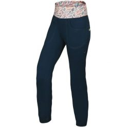 Damskie legginsy Ocun Sansa. Niebieskie legginsy Ocun, bez wzorów, z bawełny. Za 412.49 zł.