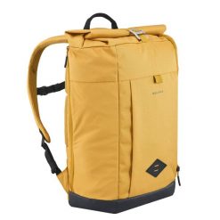 Plecak turystyczny Quechua NH500 Escape Rolltop 23 litry. Brązowe plecaki QUECHUA, bez wzorów, bez dodatków. Za 169.99 zł.