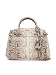 Guess Torebka Melinda HWKG99 33060 Beżowy. Brązowe torebki klasyczne Guess, z aplikacjami, ze skóry, bez dodatków. Za 679.99 zł.