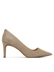 MICHAEL Michael Kors Szpilki Alina Flex Pump 40S6HNMP1D Złoty. Żółte szpilki MICHAEL Michael Kors, bez wzorów, z materiału, bez obcasa, na szpilce, bez zapięcia. Za 629.99 zł.