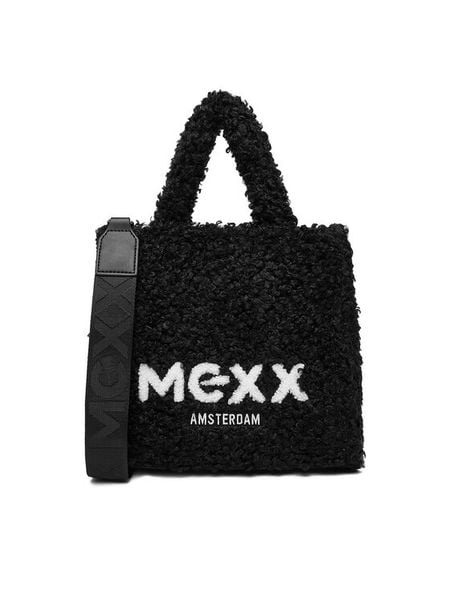 MEXX Torebka C-MEXX-S-013-08 Czarny. Czarne torebki klasyczne Mexx, bez wzorów, z materiału, bez dodatków. Za 199.99 zł.