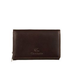 Portfel damski skórzany Canaletto z RFID PD1225cs269 GR RFID. Brązowe portfele bez wzorów, ze skóry. Za 174.00 zł.