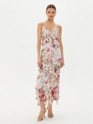 Desigual Sukienka letnia Aura 24WWVKX2 Kolorowy Regular Fit. Sukienki Desigual, m, bez wzorów, z syntetyku, bez kołnierzyka, bez ramiączek. Za 699.99 zł.
