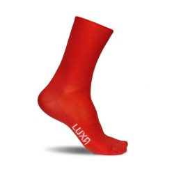 Skarpetki Rowerowe Unisex Luxa Classic. Czerwone skarpetki LUXA, bez wzorów. Za 69.00 zł.