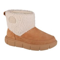 Buty Sorel Explorer Iii Slip-on Cozy Wp 2079341252 beżowe beżowy. Brązowe śniegowce bez wzorów, z gumy, za kostkę, bez zapięcia. Za 694.79 zł.