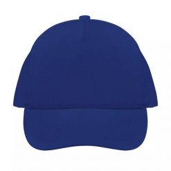 Czapka baseballowa 5-panelowa Sol's Seoul. Niebieskie czapki z daszkiem SOL'S, bez wzorów. Za 30.00 zł.