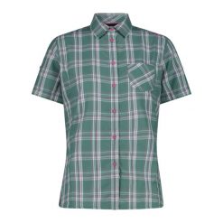 Koszula damska turystyczne CMP 34S5706. Szare koszule CMP, l, bez wzorów, sportowe, bez kołnierzyka, bez ramiączek. Za 201.00 zł.