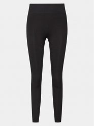 Hunkemöller Legginsy Seamless 205188 Czarny Slim Fit. Czarne legginsy Hunkemöller, bez wzorów, z syntetyku. Za 99.99 zł.