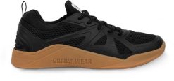 Buty fitness damskie Gorilla Wear Gym Hybrids. Brązowe buty treningowe GORILLA WEAR, bez wzorów, z gumy, bez zapięcia, na fitness i siłownię. Za 255.00 zł.