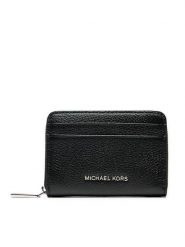 MICHAEL Michael Kors Duży Portfel Damski 32T4SJ6Z5L Czarny. Czarne portfele MICHAEL Michael Kors, bez wzorów, ze skóry. Za 349.99 zł.