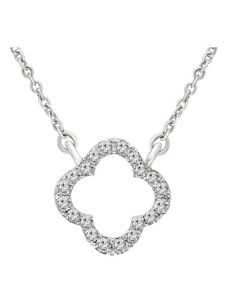 Diamant Vendôme Złoty naszyjnik z diamentową zawieszką - dł. 40 cm rozmiar: onesize. Szare naszyjniki Diamant Vendôme, z materiału, z diamentem, złote. Za 1,087.99 zł.