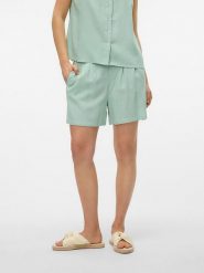 Vero Moda Szorty w kolorze miętowym rozmiar: XXL. Zielone szorty Vero Moda, bez wzorów. Za 52.79 zł.