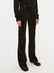 AMI PARIS Spodnie materiałowe FTR420.CO0089 Brązowy Flare Fit. Brązowe spodnie materiałowe AMI PARIS, bez wzorów, z bawełny. Za 799.99 zł.