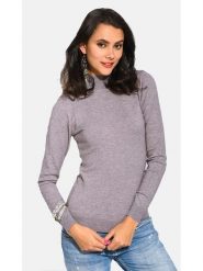 William de Faye Sweter w kolorze szarym rozmiar: 36. Szare swetry William de Faye, bez wzorów, z kaszmiru, klasyczne, bez ramiączek. Za 113.99 zł.