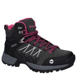 Buty trekkingowe damskie Hi-Tec V-lite Orion Mid Wp. Szare trekkingi Hi-tec, bez wzorów, z materiału, bez zapięcia, trekkingowe. Za 559.99 zł.