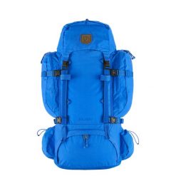 Plecak trekkingowy Fjallraven Kajka 65. Niebieskie plecaki Fjällräven, bez wzorów, bez dodatków. Za 1,437.99 zł.