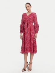 French Connection Sukienka codzienna 71YFO Czerwony Regular Fit. Czerwone sukienki French Connection, na co dzień, bez wzorów, z syntetyku, bez kołnierzyka, bez ramiączek, proste. Za 349.99 zł.