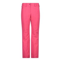 Spodnie damskie narciarskie CMP 3W20636. Czerwone spodnie narciarskie CMP, bez wzorów, narciarskie. Za 435.50 zł.