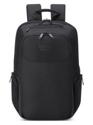 Delsey Plecak "Parvis Plus" w kolorze czarnym - 28 x 39 x 14 cm rozmiar: onesize. Czarne plecaki Delsey, bez wzorów, z materiału, na ramię, bez dodatków. Za 184.46 zł.