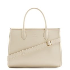 Violet Hamden Torba shopper Violet Hamden Essential Bag beżowy - sztuczna skóra Torby na zakupy 1 ct Damski. Brązowe torby na laptopa Violet Hamden, bez wzorów, z materiału, na ramię. Za 379.99 zł.