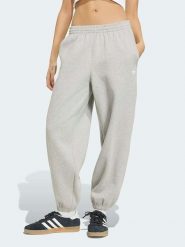 Adidas Spodnie dresowe w kolorze szarym rozmiar: L. Szare spodnie dresowe adidas, bez wzorów, z dresówki. Za 164.95 zł.