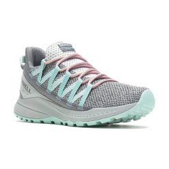 Buty turystyczne damskie Merrell Bravada Edge. Szare buty do biegania Merrell, bez wzorów, bez zapięcia, do biegania. Za 559.55 zł.