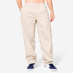Spodnie na deskorolkę chinos CN500 Light. Brązowe chinosy Decathlon, xs, bez wzorów, z bawełny, sportowe. Za 129.99 zł.