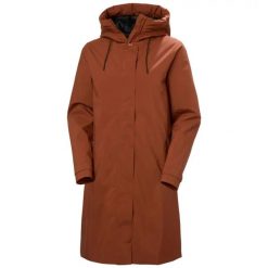 Damska kurtka wodoodporna Helly Hansen Victoria. Brązowe kurtki przeciwdeszczowe Helly Hansen, xs, bez wzorów, z poliesteru, primaloft. Za 936.50 zł.