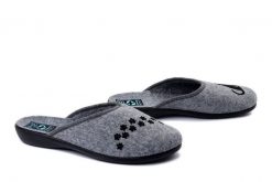 ADANEX 29249 DIL3FFR szary, kapcie damskie. Szare kapcie Adanex, bez wzorów. Za 77.99 zł.