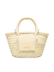 JACQUEMUS Torebka Le Petit Panier Soli 23E223BA0443060 Beżowy. Brązowe torebki klasyczne JACQUEMUS, bez wzorów, z tworzywa sztucznego, bez dodatków. Za 1,689.00 zł.