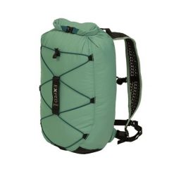 Plecak wodoszczelny z rolowanym zamknięciem Exped Cloudburst. Zielone plecaki EXPED, bez wzorów, bez dodatków. Za 290.00 zł.