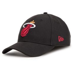 Czapka z daszkiem New Era. Czarne czapki z daszkiem New Era, bez wzorów. Za 89.99 zł.