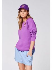 Chiemsee Bluza w kolorze fioletowym rozmiar: S. Różowe bluzy Chiemsee, s, bez wzorów, bez kaptura. Za 113.63 zł.