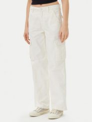 Guess Jeans Jeansy W4YB61 WGCV1 Écru Straight Leg. Jeansy Guess Jeans, z aplikacjami, z bawełny. Za 309.99 zł.