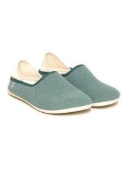 Kitz-pichler Kapcie "Linen Slip-On" w kolorze zielonym rozmiar: 39. Zielone kapcie kitz-pichler, bez wzorów, z materiału. Za 165.99 zł.