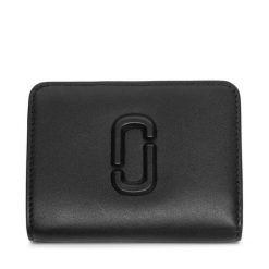 Portfel Marc Jacobs. Czarne portfele Marc Jacobs, bez wzorów. Za 639.99 zł.