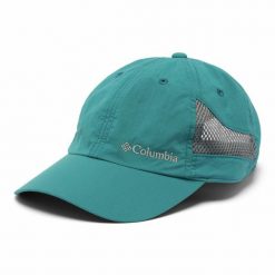 Czapka z daszkiem Columbia Tech Shade II Hat. Niebieskie czapki z daszkiem Columbia, bez wzorów, sportowe. Za 109.75 zł.