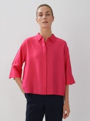 Someday Bluzka w kolorze różowym rozmiar: S. Różowe bluzki someday., s, bez wzorów, bez kołnierzyka, bez ramiączek. Za 163.95 zł.