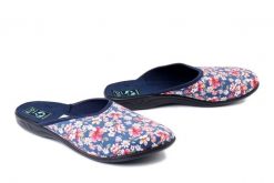 ADANEX 30180 SAL17VD granatowy, kapcie damskie. Niebieskie kapcie Adanex, bez wzorów. Za 50.99 zł.