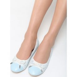 Niebieskie Balerinki One Desire. Baleriny marki Born2be. Za 39.99 zł.