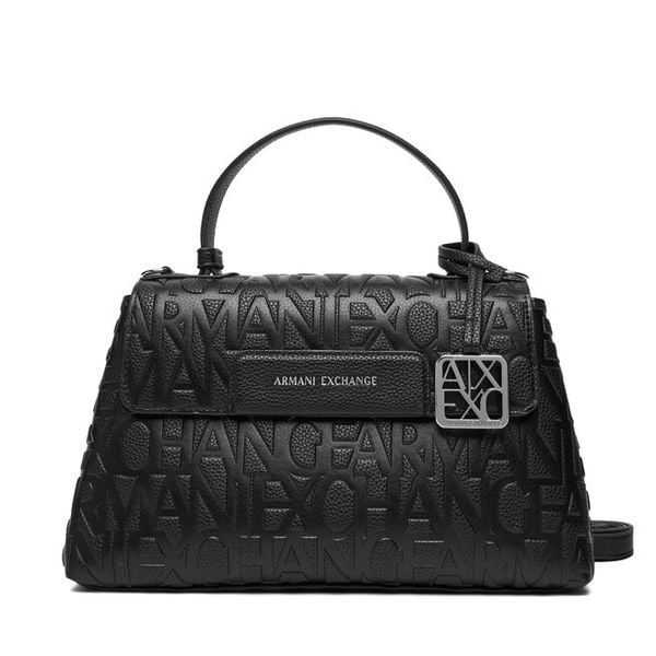Torebka Armani Exchange. Czarne torebki klasyczne Armani Exchange, bez wzorów, klasyczne, bez dodatków. Za 485.99 zł.