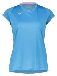 Mizuno Koszulka sportowa "Team Core" w kolorze błękitnym rozmiar: XL. Niebieskie t-shirty sportowe Mizuno, xl, bez wzorów, bez ramiączek, outdoorowe. Za 48.95 zł.