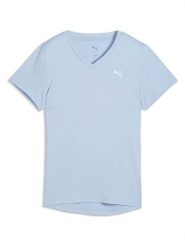 Puma Koszulka funkcyjna "Train All Day Essential" w kolorze błękitnym rozmiar: S. Niebieskie t-shirty sportowe Puma, s, bez wzorów, z materiału, bez ramiączek, outdoorowe. Za 85.95 zł.